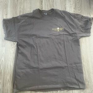 Gildan Brown Men's Short Sleeve Tee with Graphic
